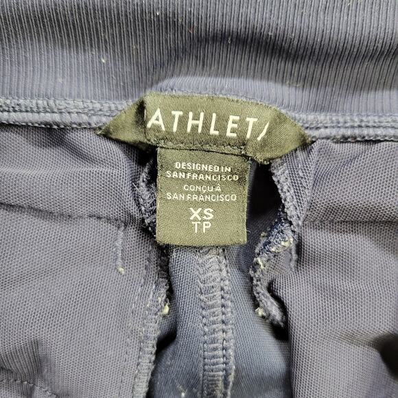 Athleta Women’s XS High-Rise Venice Joggers Blue Activewear with Pockets - Picture 3 of 10